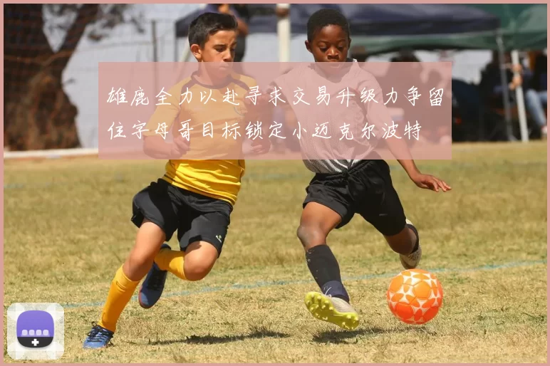 雄鹿全力以赴寻求交易升级力争留住字母哥目标锁定小迈克尔波特